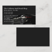 Auto Body Business Card Visitenkarte (Vorne/Hinten)
