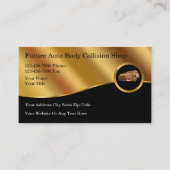 Auto Body Collision Business Cards Visitenkarte (Vorderseite)