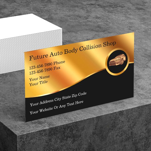 Auto Body Collision Business Cards Visitenkarte