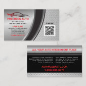 Auto Body Custom Paint Detection Collison QR Code Visitenkarte (Vorne/Hinten)