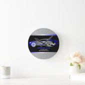 Auto Body Mechanic Auto Paint Detailing Collison Runde Wanduhr (Zuhause)