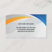 Auto Body Paint Services | Techniker Visitenkarte (Rückseite)