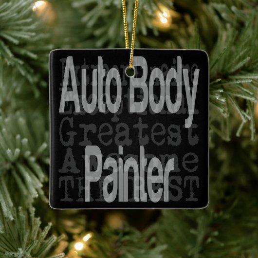 Auto Body Painter Extraordinator Keramikornament (Baum)