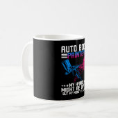 Auto Body Painter Spray Gun Kaffeetasse (Vorderseite Links)