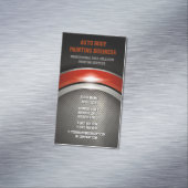 Auto Body Painting | BERUFLICH Magnetische Visitenkarte (Beispiel)