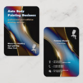 Auto Body Painting | BERUFLICH Visitenkarte (Vorne/Hinten)