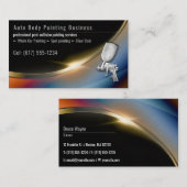 Auto Body Painting | BERUFLICH Visitenkarte (Vorne/Hinten)