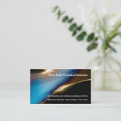 Auto Body Painting | BERUFLICH Visitenkarte (Stehend Vorderseite)