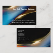 Auto Body Painting | BERUFLICH Visitenkarte (Vorne/Hinten)