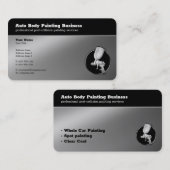 Auto Body Painting | BERUFLICH Visitenkarte (Vorne/Hinten)
