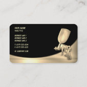 Auto Body Painting | BERUFLICH Visitenkarte (Rückseite)