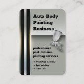 Auto Body Painting Metallic | BERUFLICH Visitenkarte (Vorderseite)