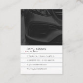 Auto Body Painting | Modern Visitenkarte (Rückseite)