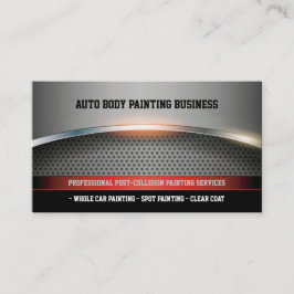 Auto Body Painting | Modern Visitenkarte