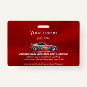 Auto body shop and precision painting ausweis (Vorderseite)