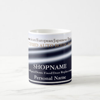 Auto Body Shop Business Card Kaffeetasse