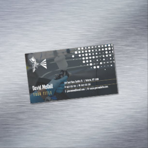 Auto Body Shop & Painting Paint Sprayer Business Magnetische Visitenkarte