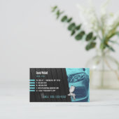 Auto Body Shop & Painting | Paint Sprayer Visitenkarte (Stehend Vorderseite)