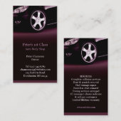 Auto Body Shop Visitenkarte (Vorne/Hinten)