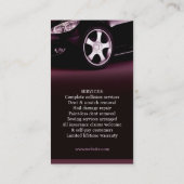 Auto Body Shop Visitenkarte (Rückseite)