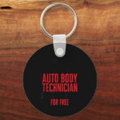 Auto Body Technician Vehicle Repair Car Maintenanc Schlüsselanhänger (Vorderseite)