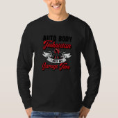 Auto Body Technician Vehicle Repair Car Maintenanc T-Shirt (Vorderseite)