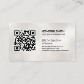 Auto Body Work Custom Car Paint Visitenkarte (Rückseite)