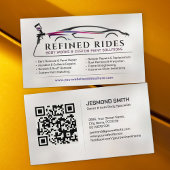 Auto Body Work Custom Car Paint Visitenkarte