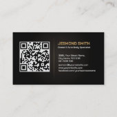 Auto Body Work Custom Car Paint Visitenkarte (Rückseite)