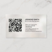 Auto Body Work Custom Car Paint Visitenkarte (Rückseite)