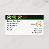 Auto Business Cards Visitenkarte (Vorderseite)
