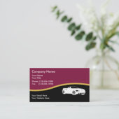 Auto Business Cards Visitenkarte (Stehend Vorderseite)