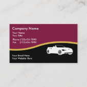 Auto Business Cards Visitenkarte (Vorderseite)