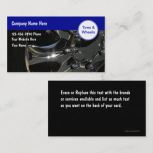 Auto Business Cards Visitenkarte