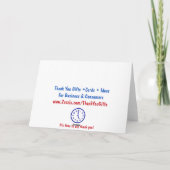 Auto Business Danke Cards (Rückseite)