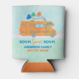 Auto-Camper-Bus RV-Reise | Name hinzufügen Dosenkühler