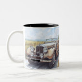 AUTO CAR DESIGN ZWEIFARBIGE TASSE (Links)