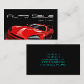 Auto Car Händler Body Shop Visitenkarte (Vorne/Hinten)
