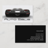 Auto Car Händler Body Shop Visitenkarte (Vorne/Hinten)