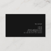 Auto Car Händler Body Shop Visitenkarte (Rückseite)