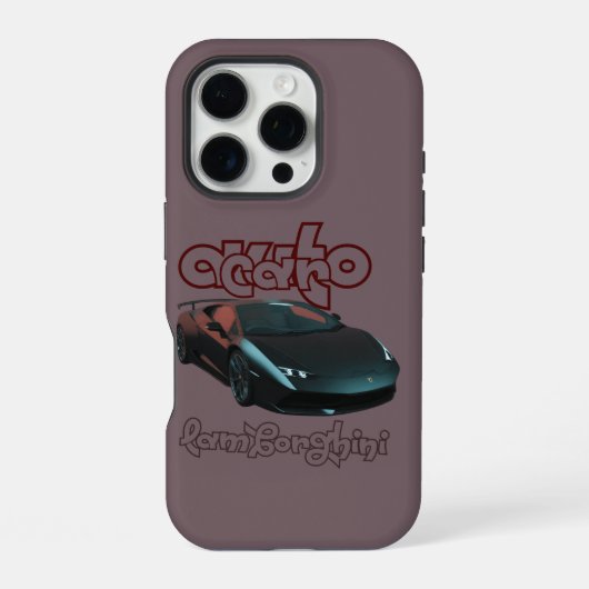 AUTO CAR iPhone HÜLLE (Rückseite)