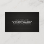 Auto Car Logo | Wrenches | Mechanisch Visitenkarte (Rückseite)