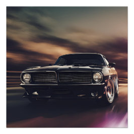 AUTO CAR POSTER