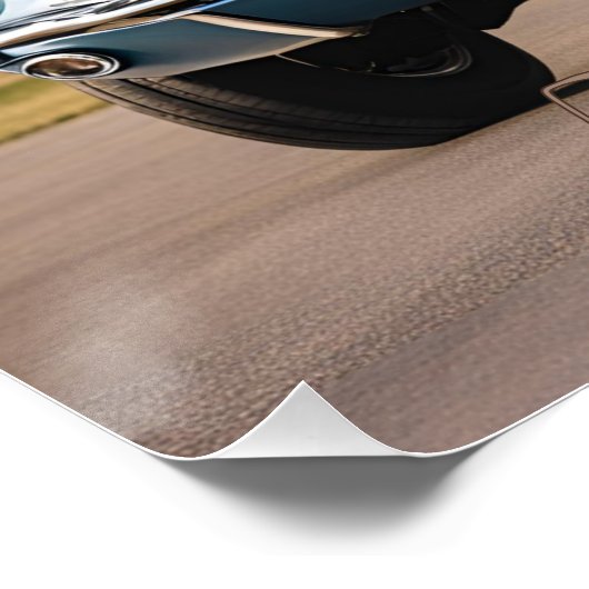 AUTO CAR POSTER (Ecke)