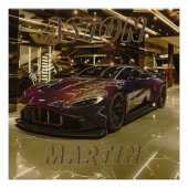 AUTO CAR POSTER (Vorderseite)