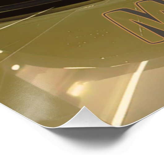 AUTO CAR POSTER (Ecke)