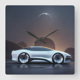 AUTO CAR QUADRATISCHE WANDUHR