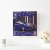 AUTO CAR QUADRATISCHE WANDUHR (Zuhause)