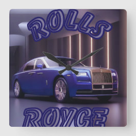 AUTO CAR QUADRATISCHE WANDUHR