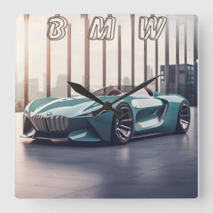 AUTO CAR QUADRATISCHE WANDUHR